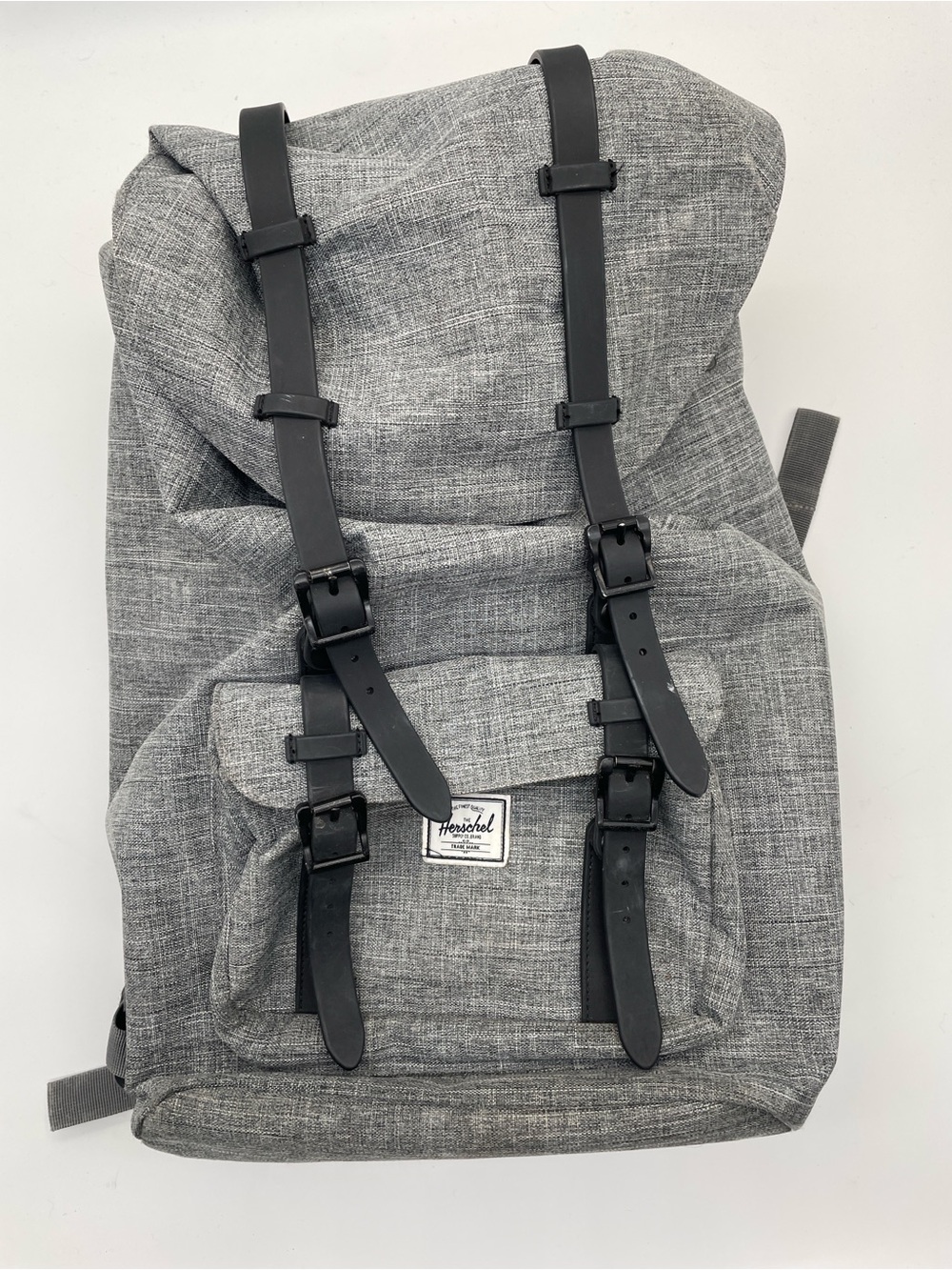 Herschel Little America Backpack Grey Crosshatch 25L